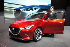 AUTOSALON ŽENEVA 2014 - Mazda Hazumi, aneb předobraz nové Mazda 2