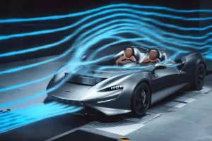 McLaren Elva používá místo čelního okna aerodynamiku