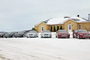 Jaguar XF & XJ AWD – Na sněhu a ledu