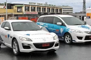 Mazda Rotary hydrogen/Hybrid - Vodíková jízda