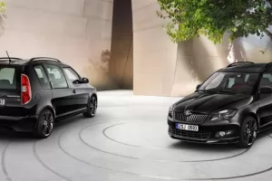 Škoda Roomster Noir a Fabia Combi Monte Carlo