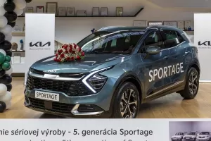 Nová Kia Sportage již sjíždí z výrobních linek na Slovensku. Vzniká tu od roku 2006
