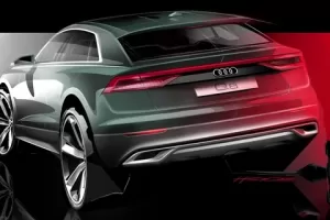 Audi Q8 se ukazuje na první skice. Je už ale vlastně zbytečná