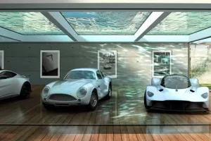Aston Martin vám k autu postaví i garáž. Návrhy připomínají spíše umělecké galerie