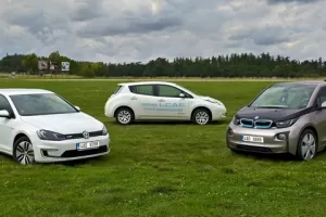 Elektrický srovnávací test: BMW i3 vs. VW e-Golf vs. Nissan Leaf