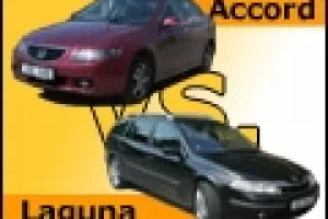 Renault Laguna vs. Honda Accord: dobří známí (srovnávací test)