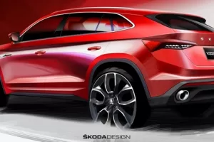 Škoda Kodiaq GT poprvé oficiálně. SUV-kupé zatím na designérských skicách