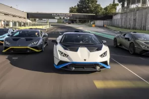 Smečka Lamborghini Huracán STO řádí ve videu na okruhu. Kolik vlastně stojí?