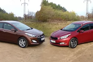 Srovnávací test: Hyundai i30 Kombi vs. Kia Cee'd SW - souboj ČR-SR 1/2