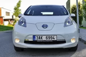 Test Nissan Leaf: Úhel pohledu
