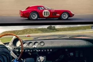 VIDEO: Vzácné Ferrari 250 GTO na okruhu ukazuje, proč je tak uctívané