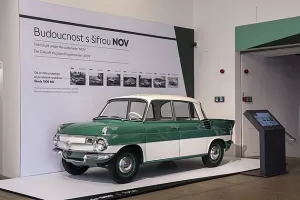 Fotogalerie: Prototyp Š 988 je jedním z taháků nové expozici Škoda Muzea.