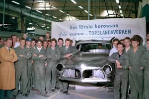 Fotogalerie: Továrna značky Volvo ve městě Torslanda slaví výročí 50 let od zahájení výroby.