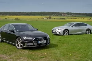 Audi A8 50 TDI quattro vs. Lexus LS 500h AWD: Není hybrid jako hybrid