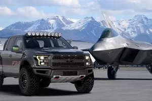 Ford F-22 Raptor: Chcete F-150 Raptor křížený se stíhačkou Lockheed Martin?