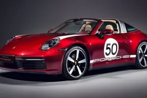Speciální edice Porsche 911 Targa oslavuje auta z padesátých let