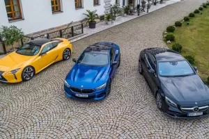 Srovnávací test: BMW M850i vs Lexus LC 500 vs Mercedes-Benz S 560 4Matic kupé