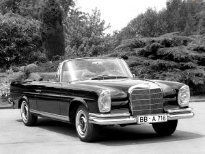 Mercedes benz Cl-klasse And Predecessors Cabriolet (W111/112) 1961
