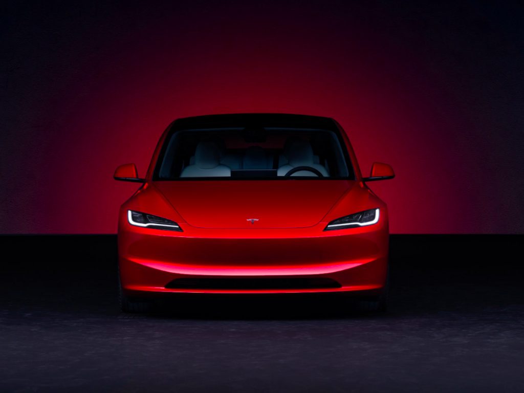 Facelift Tesla 3 - Foto: Facebook